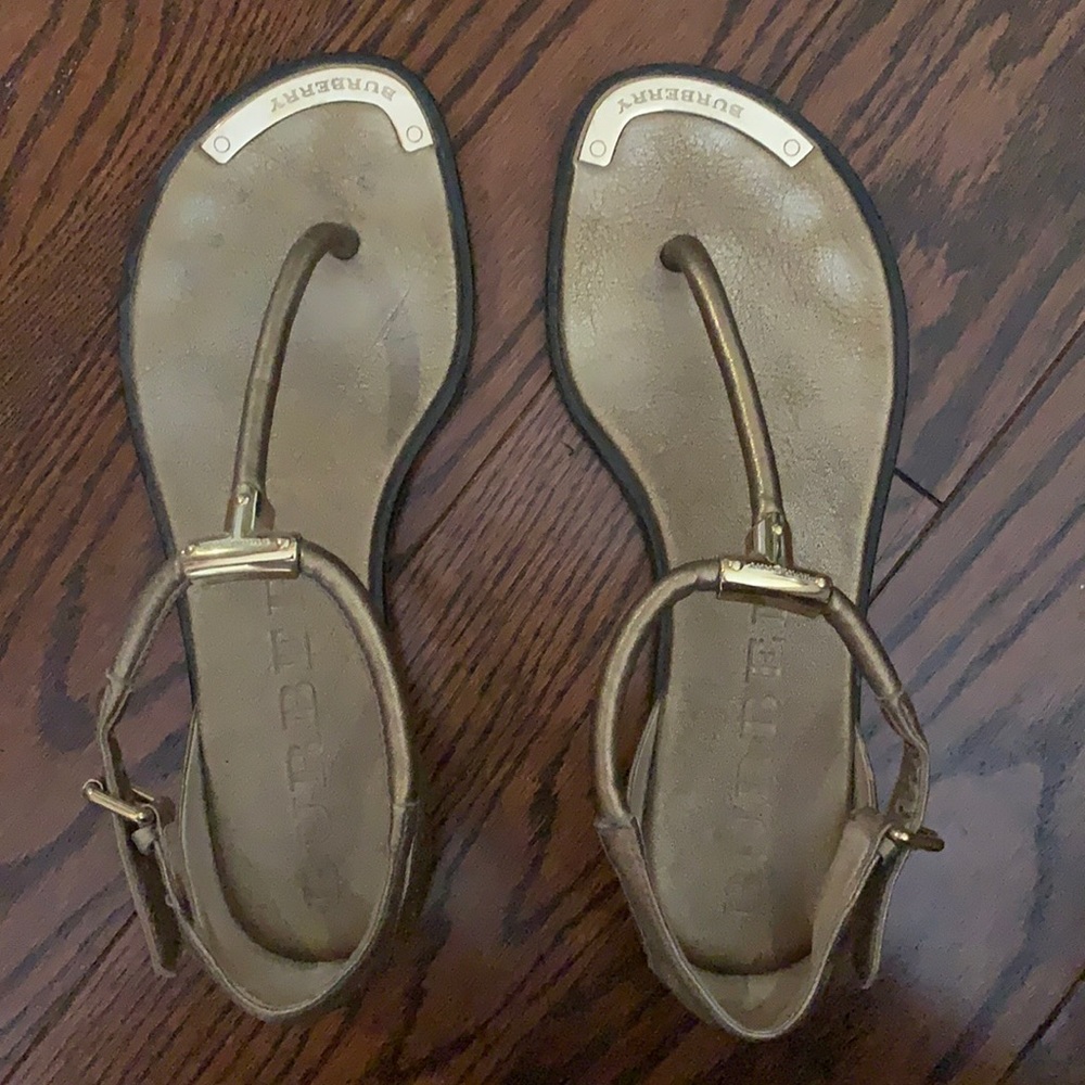 Burberry thong sandal